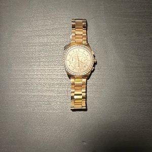 Rose gold Michael Kors watch